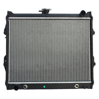 OSC Heat Transfer Products® - Downflow Engine Coolant Radiator with Transmission Oil Cooler