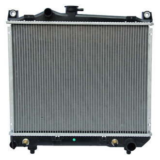 OSC Heat Transfer Products® - Downflow Engine Coolant Radiator with Transmission Oil Cooler