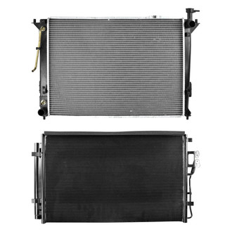 OSC Heat Transfer Products® - Radiator and Condenser Kit