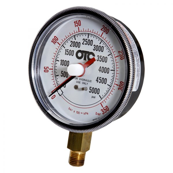 OTC® - 0 to 5000 psi Replacement Gauge for Nozlrater Diesel Injector Nozzle Tester