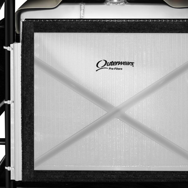 Outerwears® - White Radiator Screen