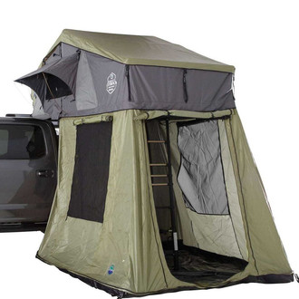 Overland® - HD Nomadic 3 Extended Soft Shell Roof Top Tent and Annex Combo