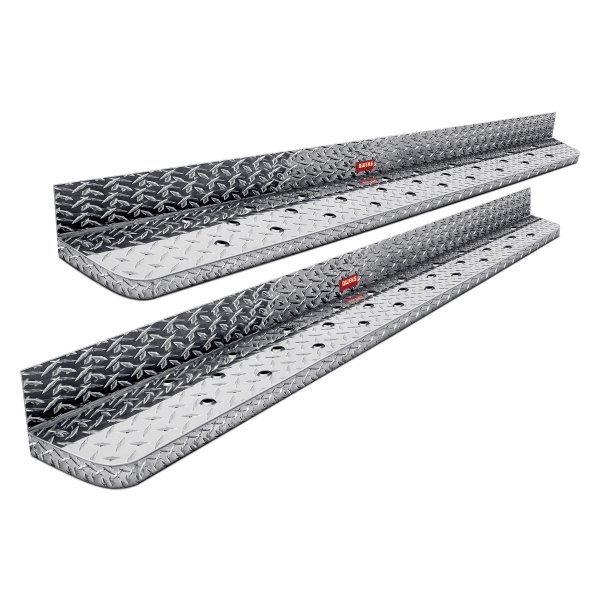 Owens® - 6.5" Commercial Cab Length Diamond Plate Running Boards