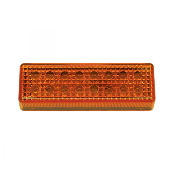 Pacer Performance® - Dual Row 4"x1" Amber LED Side Marker Light