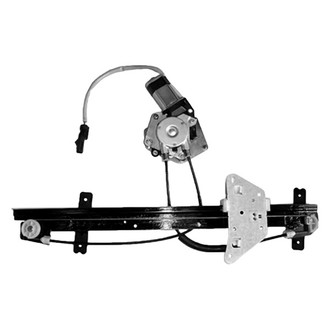 Pacific Best® - Front Passenger Side Power Window Regulator and Motor Assembly