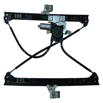 Pacific Best® - Front Passenger Side Power Window Regulator and Motor Assembly