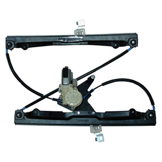 Pacific Best® - Front Passenger Side Power Window Regulator and Motor Assembly