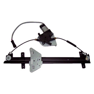 Pacific Best® - Rear Passenger Side Power Window Regulator and Motor Assembly
