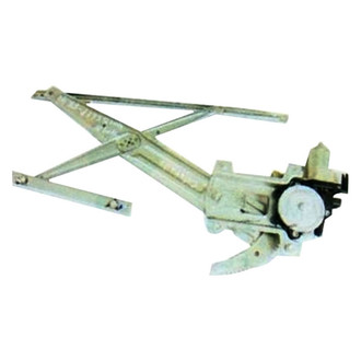 Pacific Best® - Front Driver Side Power Window Regulator and Motor Assembly
