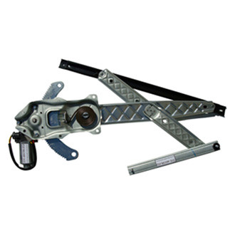 Pacific Best® - Front Passenger Side Power Window Regulator and Motor Assembly