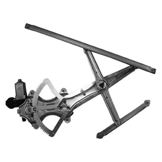 Pacific Best® - Front Driver Side Power Window Regulator and Motor Assembly
