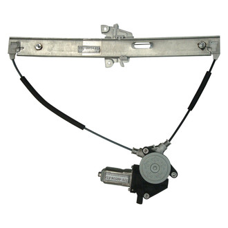Pacific Best® - Front Passenger Side Power Window Regulator and Motor Assembly