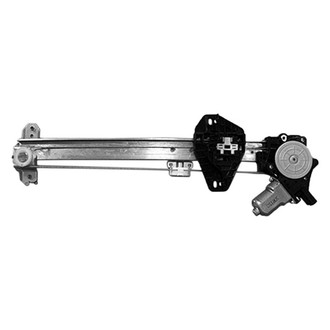 Pacific Best® - Rear Passenger Side Power Window Regulator and Motor Assembly