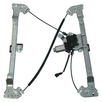 Pacific Best® - Rear Passenger Side Power Window Regulator and Motor Assembly