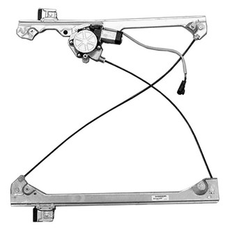 Pacific Best® - Front Driver Side Power Window Regulator and Motor Assembly