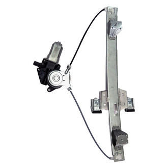 Pacific Best® - Rear Passenger Side Power Window Regulator and Motor Assembly