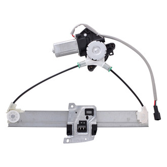 Pacific Best® - Rear Passenger Side Power Window Regulator and Motor Assembly