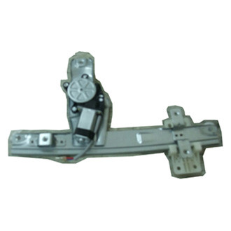 Pacific Best® - Rear Passenger Side Power Window Regulator and Motor Assembly