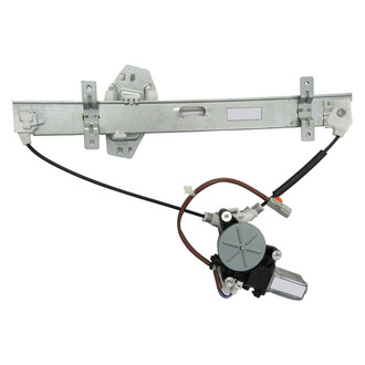Pacific Best® - Rear Driver Side Power Window Regulator and Motor Assembly