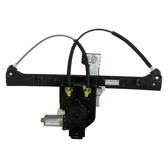 Pacific Best® - Rear Passenger Side Power Window Regulator and Motor Assembly