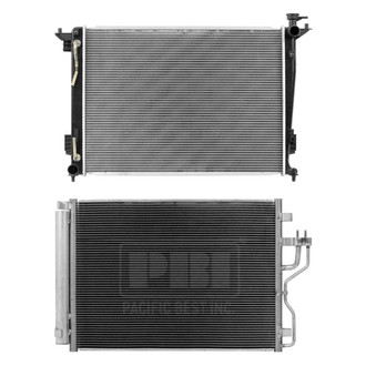 Pacific Best® - Radiator and Condenser Kit