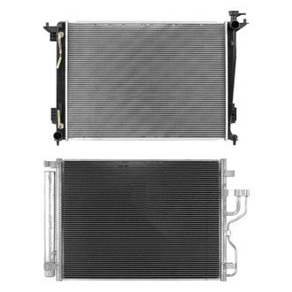 Pacific Best® - Radiator and Condenser Kit