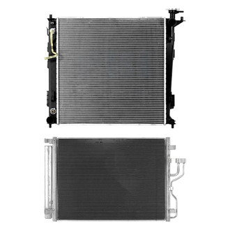 Pacific Best® - Radiator and Condenser Kit
