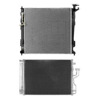 Pacific Best® - Radiator and Condenser Kit