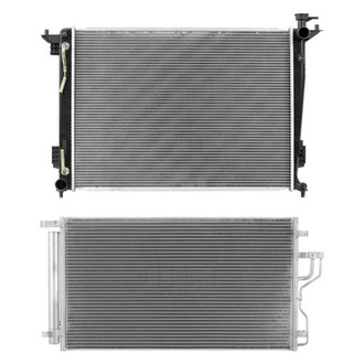 Pacific Best® - Radiator and Condenser Kit