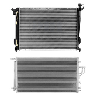 Pacific Best® - Radiator and Condenser Kit