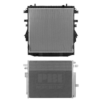 Pacific Best® - Radiator and Condenser Kit
