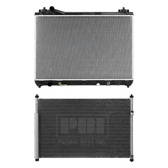 Pacific Best® - Radiator and Condenser Kit