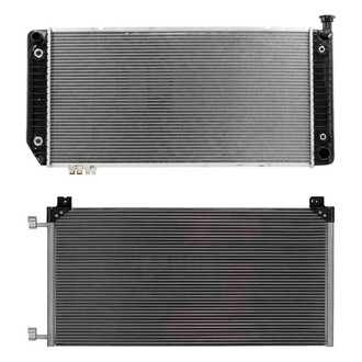 Pacific Best® - Radiator and Condenser Kit