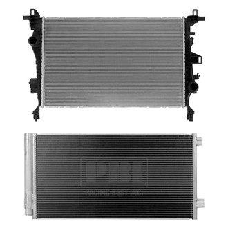 Pacific Best® - Radiator and Condenser Kit