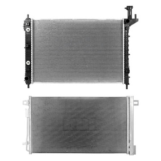 Pacific Best® - Radiator and Condenser Kit