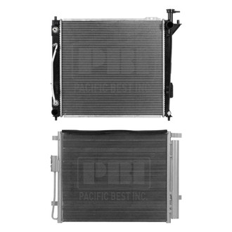 Pacific Best® - Radiator and Condenser Kit