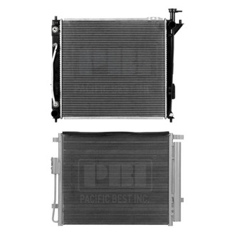 Pacific Best® - Radiator and Condenser Kit