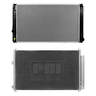 Pacific Best® - Radiator and Condenser Kit