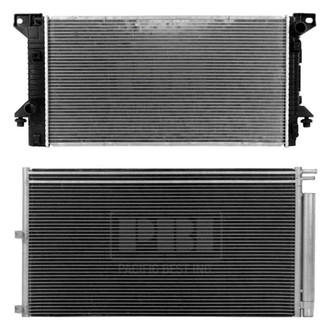 Pacific Best® - Radiator and Condenser Kit