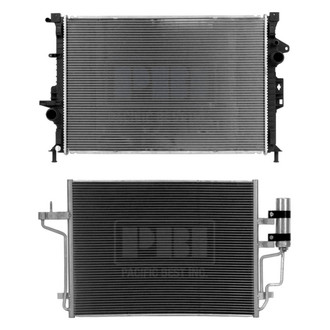 Pacific Best® - Radiator and Condenser Kit