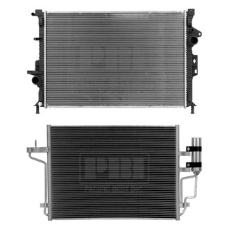 Pacific Best® - Radiator and Condenser Kit