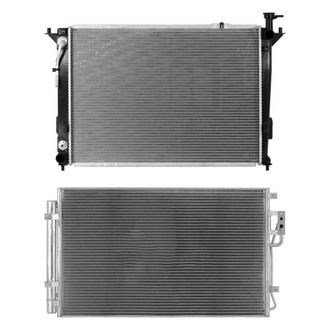 Pacific Best® - Radiator and Condenser Kit