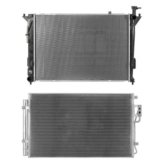 Pacific Best® - Radiator and Condenser Kit