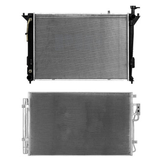 Pacific Best® - Radiator and Condenser Kit