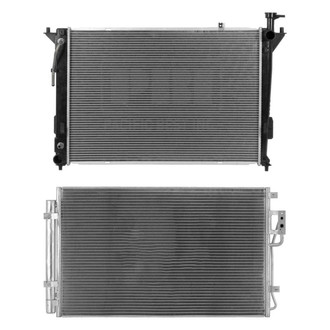 Pacific Best® - Radiator and Condenser Kit