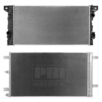 Pacific Best® - Radiator and Condenser Kit