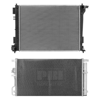 Pacific Best® - Radiator and Condenser Kit