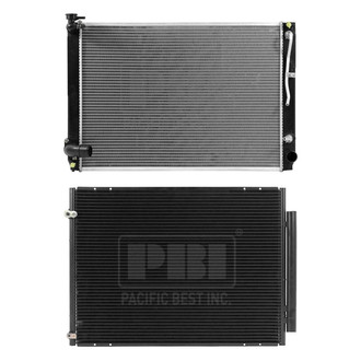 Pacific Best® - Radiator and Condenser Kit