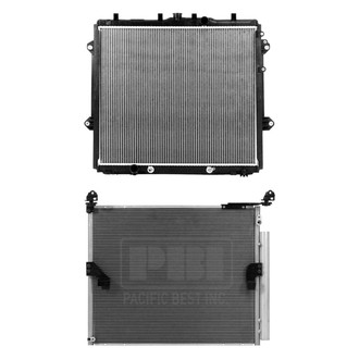 Pacific Best® - Radiator and Condenser Kit