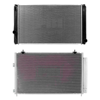 Pacific Best® - Radiator and Condenser Kit